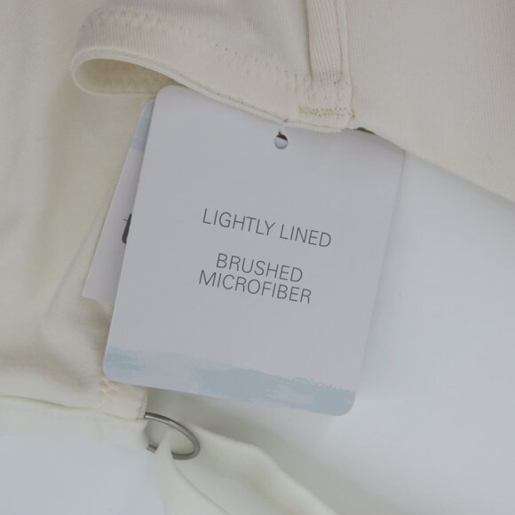 Tranquil & True Womens Plus Size 3X Bra Wire Free Lightly Lined Solid White NEW - Picture 13 of 15